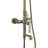 Товар: Душевая система Haiba HB24181-5 Золото - фото 3 Душевая система Haiba HB24181-5 Золото — фото 3, Душевые системы