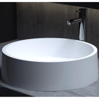 Раковина-чаша Salini Gloria 44 301 1102201M Белая матовая — фото 1, Раковины накладные