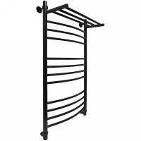 Товар: Водяной полотенцесушитель Energy Prestige Modus 1000x500 EWTRPRESM10050R905M с полкой Черный матовый - фото 4 Водяной полотенцесушитель Energy Prestige Modus 1000x500 EWTRPRESM10050R905M с полкой Черный матовый — фото 4, Водяные полотенцесушители