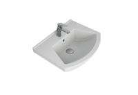 АЛЬФА, 55 см, мебельный умывальник, керамический — фото 4, Мини-раковины