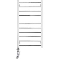 Электрический полотенцесушитель Domoterm Куба П10 500x1000 EL Хром — фото 1, Электрические полотенцесушители