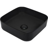 Раковина-чаша AQUAme 39 AQM5011MB Черная матовая — фото 1, Раковины накладные