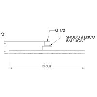 Товар: Верхний душ Remer 359MM30BGX Золото брашированное - фото 2 Верхний душ Remer 359MM30BGX Золото брашированное — фото 2, Верхние души