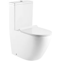 Товар: Унитаз моноблок Azario Morano AZ-1001 с бачком и сиденьем Микролифт - фото 1 Унитаз моноблок Azario Morano AZ-1001 с бачком и сиденьем Микролифт — фото 1, Унитазы