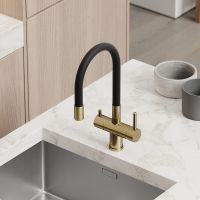 Товар: Смеситель для кухни Sancos Lucia SC4004BG Золото брашированное Черный - фото 3 Смеситель для кухни Sancos Lucia SC4004BG Золото брашированное Черный — фото 3, Смесители для кухни