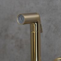 Товар: Гигиенический душ со смесителем Lemark Solo LM7171G Золото - фото 2 Гигиенический душ со смесителем Lemark Solo LM7171G Золото — фото 2, Гигиенические души