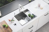 Смеситель для кухни ALVEUS SIROS - P G91 CARBON, — фото 2, Смесители для кухни