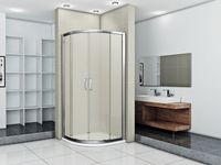 Товар: Душевой уголок Good Door Infinity R-90-G-CH 90x90 профиль Хром стекло Грейп - фото 3 Душевой уголок Good Door Infinity R-90-G-CH 90x90 профиль Хром стекло Грейп — фото 3, Душевые уголки