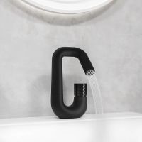 Смеситель для раковины Iddis Twist TWIBLBTi01 Черный матовый — фото 8, Смесители для раковины