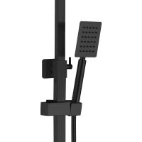 Товар: Душевая система Haiba HB24803-7 Черный матовый - фото 3 Душевая система Haiba HB24803-7 Черный матовый — фото 3, Душевые системы