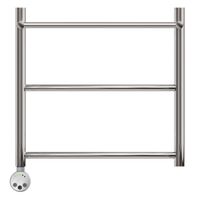 Товар: Полотенцесушитель электрический Point Афина PN04155PE П2 500x500 с полкой левый/правый, хром - фото 3 Полотенцесушитель электрический Point Афина PN04155PE П2 500x500 с полкой левый/правый, хром — фото 3, Электрические полотенцесушители