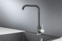 Granula-ST-4033, ГРАФИТ, СМЕСИТЕЛЬ КУХОННЫЙ — фото 1, Смесители для кухни