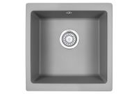 Granula-4451, АЛЮМИНИУМ, кухонная мойка, кварц — фото 1, Кухонные мойки