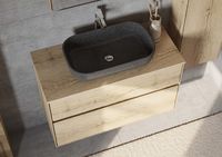 Раковина-чаша Aquaton Лола 60 1A73313KLK210 Графит — фото 3, Раковины