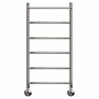 Водяной полотенцесушитель Point Афина PN04148P П5 400x800 с полкой Хром — фото 6, Водяные полотенцесушители