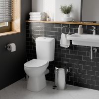 Унитаз компакт Iberica Blanca Munia IB.MUN.121.1B1 с бачком и сиденьем Микролифт — фото 2, Унитазы