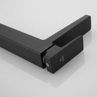 Смеситель для раковины Rose R28H R2811H Черный матовый — фото 2, Смесители для раковины