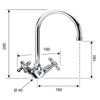 Товар: Смеситель для раковины Remer Liberty 13ULIce Хром - фото 2 Смеситель для раковины Remer Liberty 13ULIce Хром — фото 2, Смесители для раковины