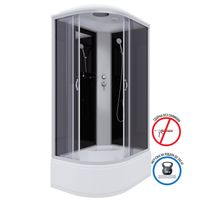 Товар: Душевая кабина Niagara Classic NG-2510-14R (120х80х215) высокий поддон(40см),стекло тонированное,4 м - фото 2 Душевая кабина Niagara Classic NG-2510-14R (120х80х215) высокий поддон(40см),стекло тонированное,4 м — фото 2, Душевые кабины