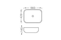 Товар: Раковина накладная для установки на столешницу AQUATEK AQ5526-MB 560*420*140, матовый черный - фото 2 Раковина накладная для установки на столешницу AQUATEK AQ5526-MB 560*420*140, матовый черный — фото 2, Раковины