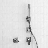 A3151.268.270.271.087.103 Встраиваемый комплект для ванны с лейкой и изливом — фото 3, Смеситель для ванны