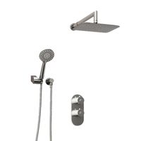 A16031 Thermo Встраиваемый комплект для душа с верхней душевой насадкой и лейкой — фото 3, Встраиваемые душевые комплекты