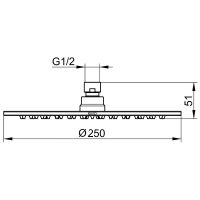 Душевая система Keuco IXMO 59602 370001 с термостатом Черная матовая — фото 3, Встраиваемые душевые комплекты
