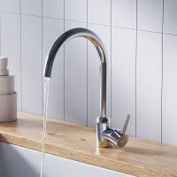 Смеситель для кухни Dorff Logic D3007000 Хром — фото 3, Смесители для кухни