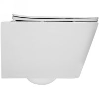 Товар: Унитаз Bond F04-10 подвесной Белый с сиденьем Микролифт - фото 13 Унитаз Bond F04-10 подвесной Белый с сиденьем Микролифт — фото 13, Подвесные унитазы