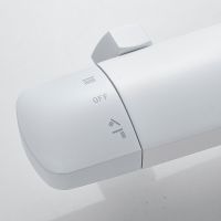 Душевая система Rose R39C Белая матовая арт-R3936C — фото 15, Душевые стойки