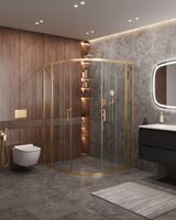 Товар: Душевой уголок CEZARES MOLVENO-RH-22-130/120-C-BORO-IV - фото 2 Душевой уголок CEZARES MOLVENO-RH-22-130/120-C-BORO-IV — фото 2, Душевые уголки