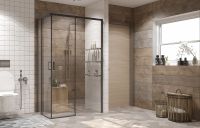 Товар: Душевой уголок Ambassador Queen 120х80 11011205RBlack профиль Черный стекло прозрачное - фото 2 Душевой уголок Ambassador Queen 120х80 11011205RBlack профиль Черный стекло прозрачное — фото 2, Душевые уголки