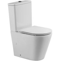 Унитаз компакт BelBagno Flay-Tor BB2149CP-TOR/BB2149T/BB870SC с бачком и сиденьем Микролифт — фото 1, Напольные унитазы