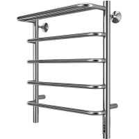 Товар: Электрический полотенцесушитель Larusso Стандарт П5 500х600 4670078536419 с полкой Хром - фото 1 Электрический полотенцесушитель Larusso Стандарт П5 500х600 4670078536419 с полкой Хром — фото 1, Электрические полотенцесушители