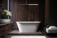 Ванна из искусственного камня Holbi Galatea 169x77 1.01.003.11.1 Белая матовая — фото 3, Ванны