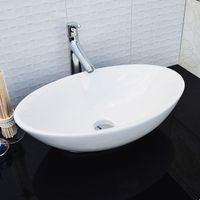 Раковина-чаша CeramaLux 52 9021 Белая — фото 2, Раковины накладные