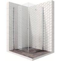 Душевой уголок Ambassador Nord 90х90 13011108 профиль Хром стекло прозрачное — фото 1, Квадратные душевые уголки