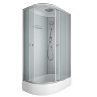 Товар: Душевая кабина Niagara Eco E120/80/26R/MT (120х80х215) средний поддон(26см),стекло матовое,4 места - фото 2 Душевая кабина Niagara Eco E120/80/26R/MT (120х80х215) средний поддон(26см),стекло матовое,4 места — фото 2, Душевые кабины