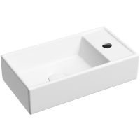 Раковина Ceramicanova Element 41 L CN6051LMW Белая матовая — фото 1, Мини-раковины