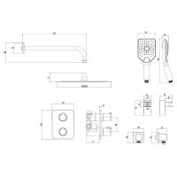 Товар: Душевая система Lemark Yeti LM7849С с термостатом Хром - фото 2 Душевая система Lemark Yeti LM7849С с термостатом Хром — фото 2, Душевые системы
