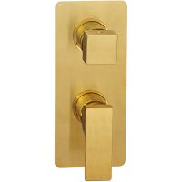 Смеситель для душа Remer Absolute AU92BG Золото брашированное — фото 1, Смеситель для душа