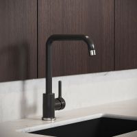 Смеситель для кухни Aringa Орта AR02020BL Черный — фото 3, Смесители для кухни