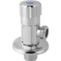 Запорный вентиль Veragio Sbortis VR.SBR-8223.CR угловой Хром — фото 1, Комплектующие для туалета