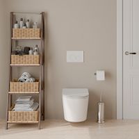 Унитаз Iberica Blanca Burgos Alto IB.BRA.231.1B1 подвесной с сиденьем Микролифт — фото 4, Подвесные унитазы