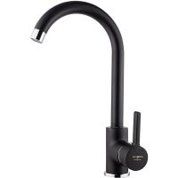 Смеситель для кухни Melodia della vita Ostessa MDV35116_bk Черный — фото 1, Смесители для кухни