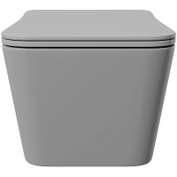 Унитаз Aqueduto Macio MAC0130 подвесной Серый матовый с сиденьем Микролифт — фото 7, Подвесные унитазы