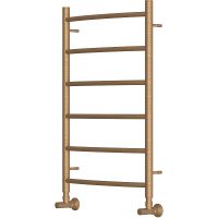 Водяной полотенцесушитель Point Афина PN04158BR П6 500x800 Бронза — фото 6, Водяные полотенцесушители