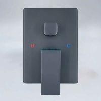 Душевая система ALMAes Teivaz TVZ-1805 Черная матовая — фото 10, Встраиваемые душевые комплекты