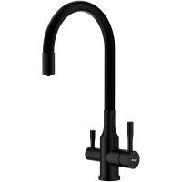 Смеситель для кухни Raglo R81.64.06 Черный матовый — фото 1, Смесители для кухни