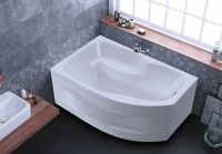Акриловая ванна BellSan Сати 150х100 R 4627171531445 с гидромассажем — фото 4, Акриловые ванны